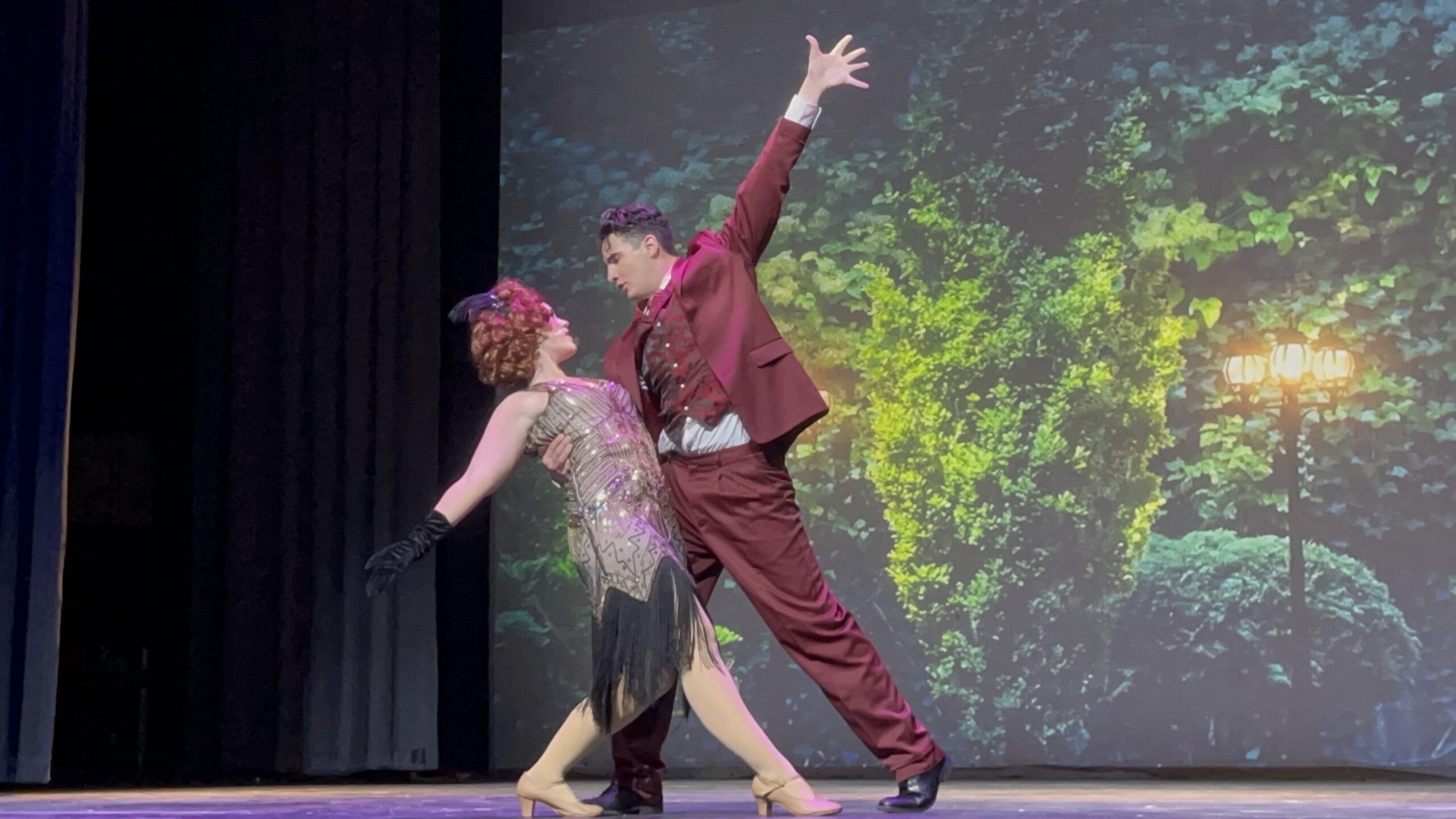Peyton Farmer performing in Anastasia